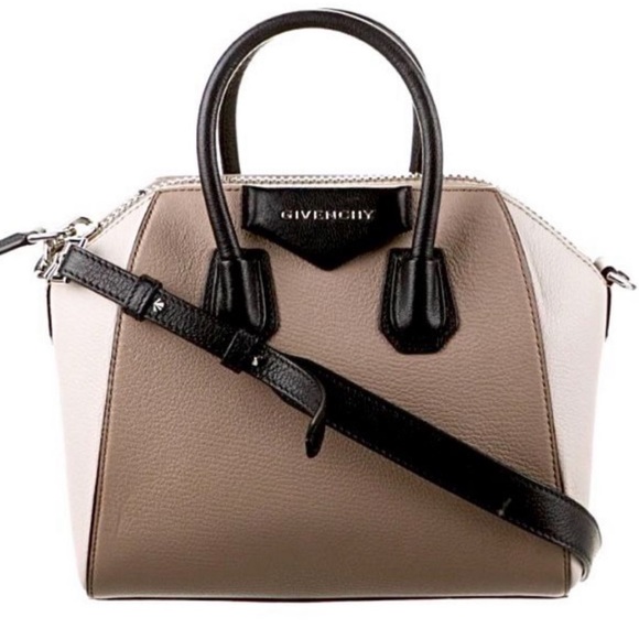 tricolor Givenchy antigona leather handbag | leather crossbody strap included - Picture 6 of 6